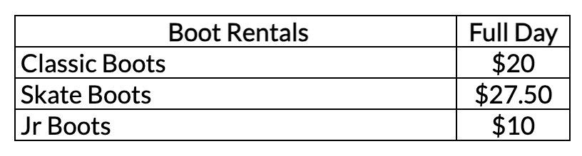 Trail Sports - Cross-Country Ski Rentals